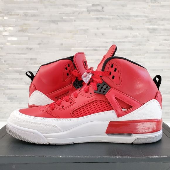 New JORDAN  Spizike Gym Red Sneakers - Picture 3 of 7